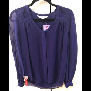 New Diane von Furstenberg (DVF) Lane Blouse